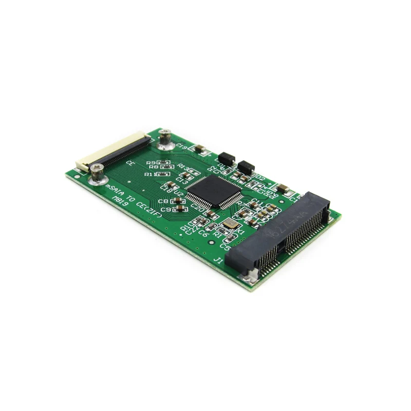 MSATA PCI E 1 8 &quot3 3 V SSD к 40pin ZIF CE Кабельный адаптер преобразователь карты|Модули для