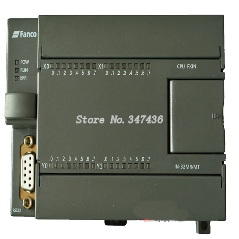 

Crown made PLC industrial control board, FX1N 32MT, 4 way 100K pulse output
