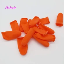 2000 шт безопасные латексные теплоизоляционные защитные кроватки/щиты противоскользящие антистатические кончики пальцев для кератиновых волос