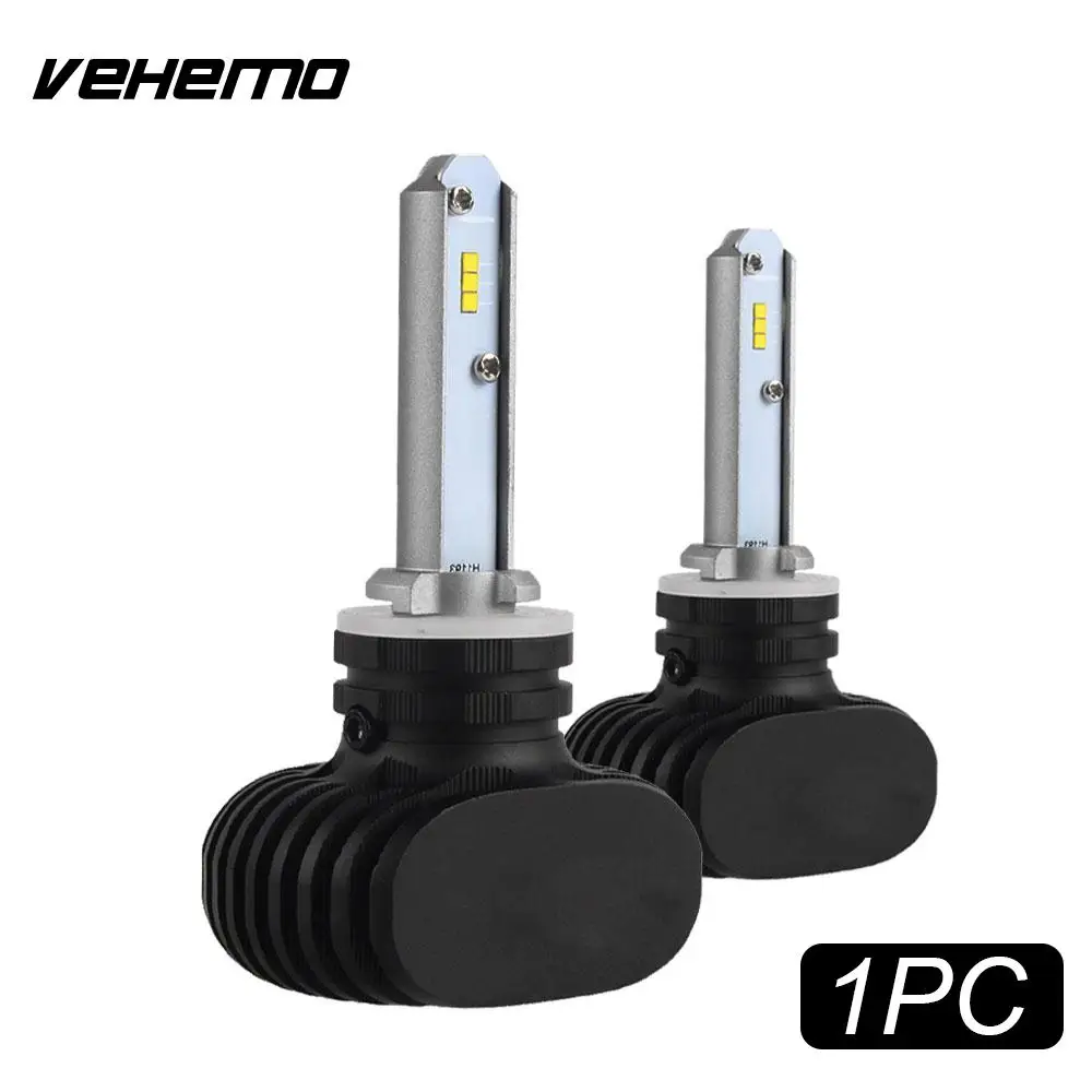 Vehemo 880/881/H27 светодиодный задний фонарь светодиодный фонарь Автомобильный свет лампы для белый свет передняя лампа супер яркие автомобильные аксессуары