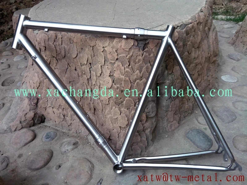 Perfect titanium road bike frame 700C titanium S&S coupler bike frame 2