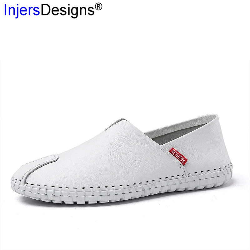 Appartements Chaussures 5 Slip Doux Mocassins Taille brown Mode dark blue Conduite Bateau Grande Respirant 38 Lumière white Casual Brown Hommes 50 Couleur on Black Nouvelle ikXlZTwOPu