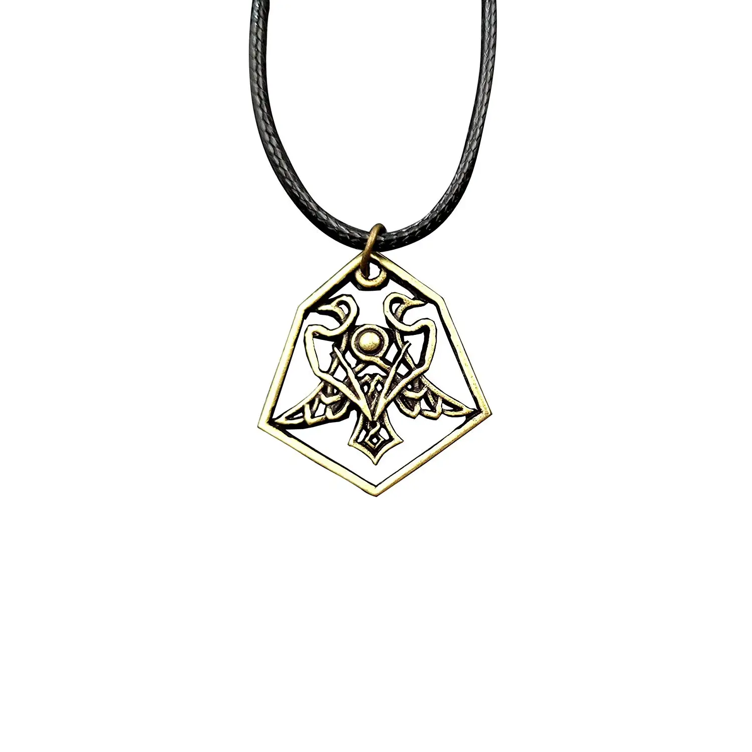Подвеска SanLan Odin вороны Huginn и Muninn мужское Ожерелье Подвески ворона|Цепочки| |