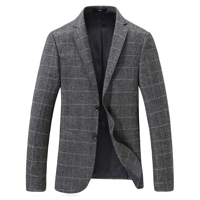 

2019 autumn new men's business casual suit jacket high quality fashion simple wild men's single West
