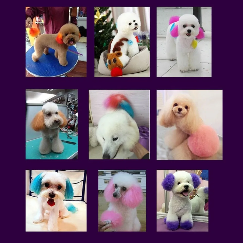 NEW Performance Hair Dye Gel for Dogs professional pet ...