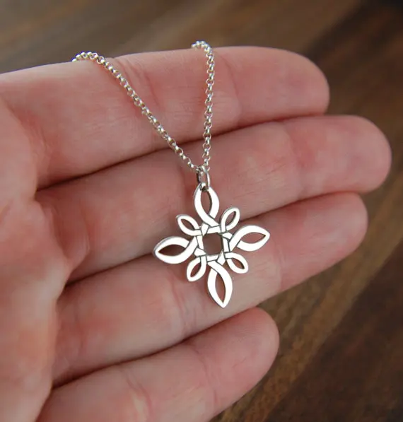 Sterling Silver Infinity Choker Necklace Images