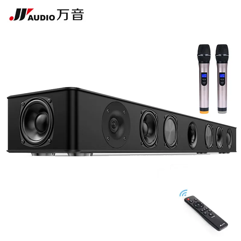 180 Вт беспроводной аудио системы 5 1 DTS дома ТЕАТР дерево Bluetooth ТВ Саундбар динамик