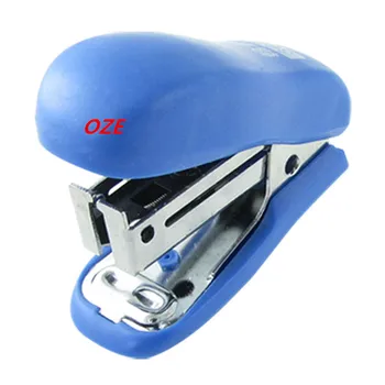 

1PCS Blue 49 Sheet Office Stationery Stapler w 6 Pcs Staples
