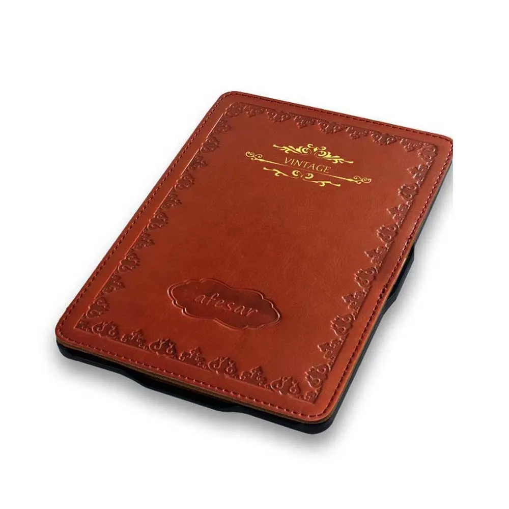 Кожаный чехол книжка для Kindle Paperwhite 1 2 3 ( 2015 2013 2012)|cover for kindle paperwhite|cover kindlesmart cover |