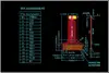 Matrice graphique de points à affichage LCD, Module de compteur ESR avec rétro-éclairage bleu, 12864 caractères ► Photo 3/5