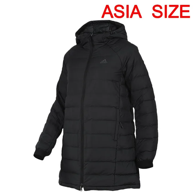 women's adidas outdoor hooded climawarm down jacket