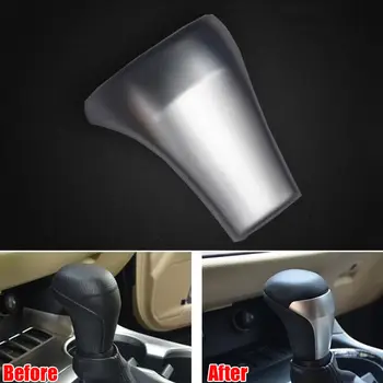 

BBQ@FUKA 1x ABS Auto Car Console Gear Shift Knob Decal Cover Trim Styling Sticker Fit For 2015 Toyota Highlander Car Accessary
