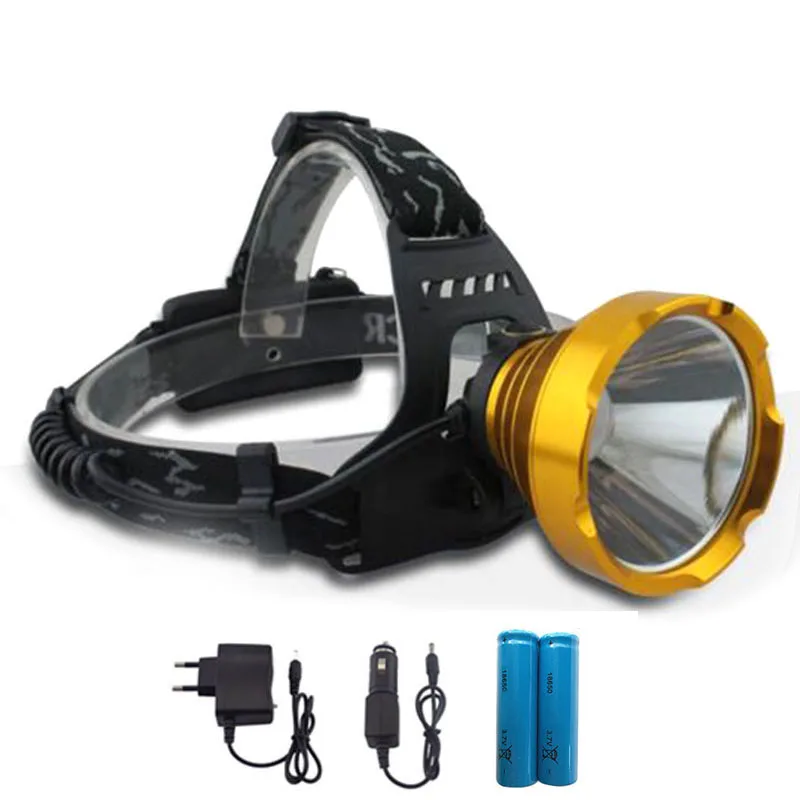 High Powerful Led headlamp Frontale Flashlight Lantern Headlight