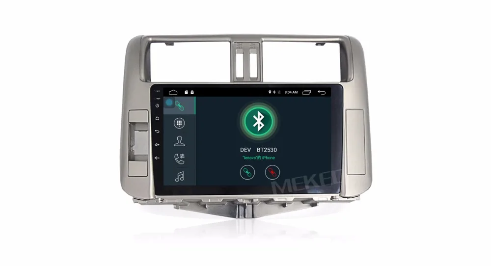 Excellent Mekede Car Multimedia player Autoradio car gps dvd player for Toyota Prado 150 Land cruiser 2010-2013 with 4G LTE wifi bluetooth 17