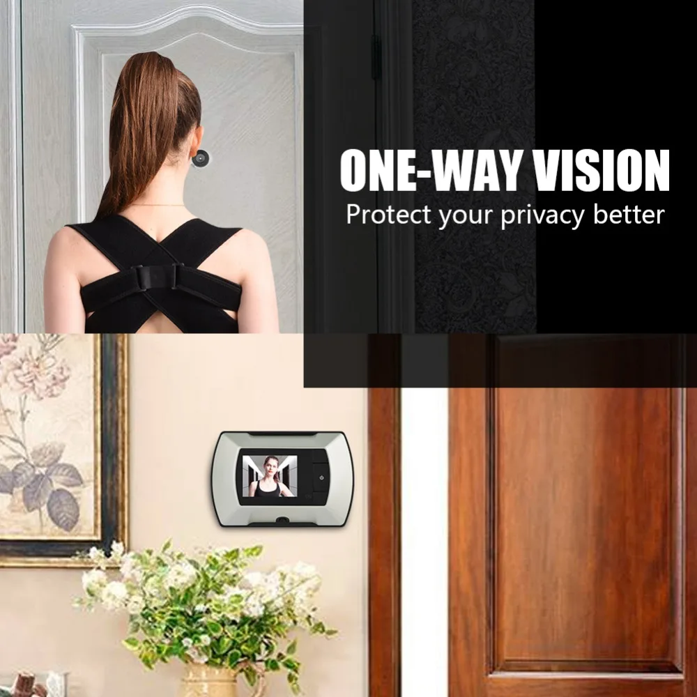 

High Resolution 2.2 inch Digital Door Viewer Doorbell LCD 150 Angle Full Vision Digital Eye Door Viewer Peephole Camer