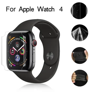 

Smartwatch screen protector For Apple Watch Full Coverage Hydrogel Transparent Screen Protection Film For Apple Watch 4 40mm