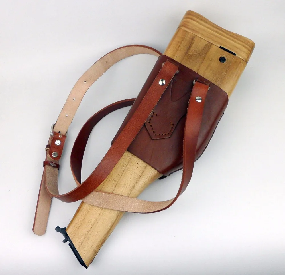 WW2 WWII C96 German Army Woode Holster Stock Mauser Broomhandle Butt