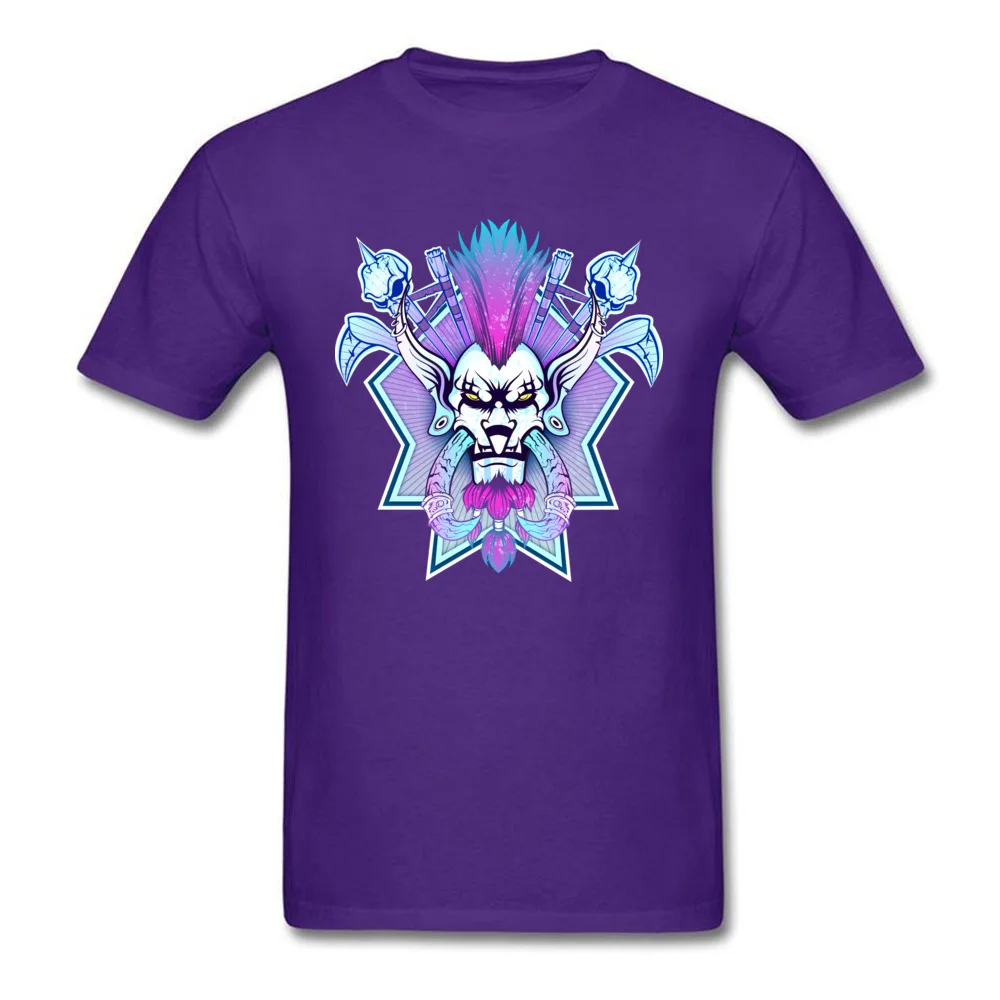 Latest Student T Shirt Headhunter Summer Top T-shirts 100% Cotton Short Sleeve Crazy Tshirts O-Neck Free Shipping Headhunter purple