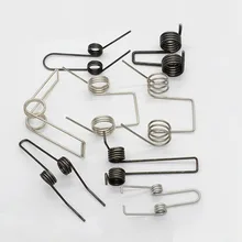 Ressort de torsion multifonctionnel en acier, 2 pièces, double torsion, diamètre de fil de 2mm, bricolage, nouveau prix de gros