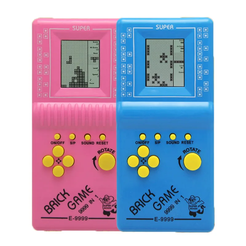 Ретро Классические электронные игрушки пазлы игра Tetris детские развивающие игры