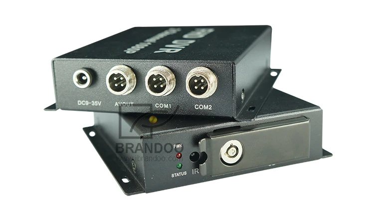 2CH 1080P MDVR-front and rear panel