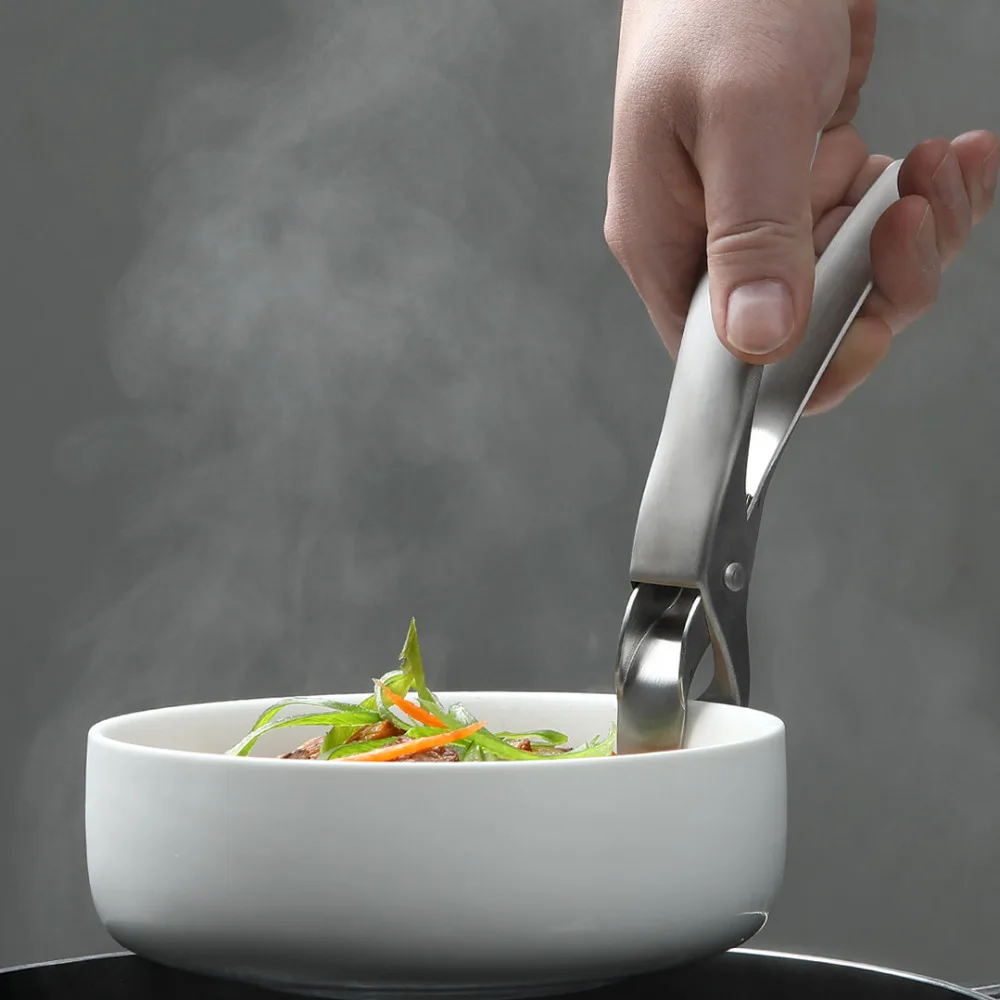 Xiaomi HUOHOU Нержавеющая анти-горячий анти-ожоги горшок чаша сковорода захват кухонная посуда для приготовления пищи для пикника держатель для рук держатель ручка зажим