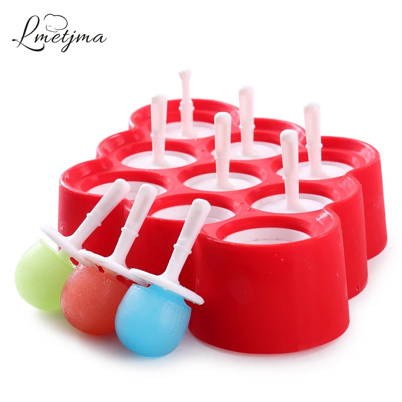 Buy LMETJMA Silicone Ice Pops Mold Ice Cream Ball