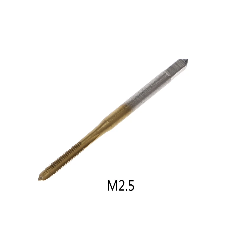 M2/M2.5/M3/M3.5/M4/M5/M6 HSS Метрическая прямая флейта резьба Винт кран штекер кран