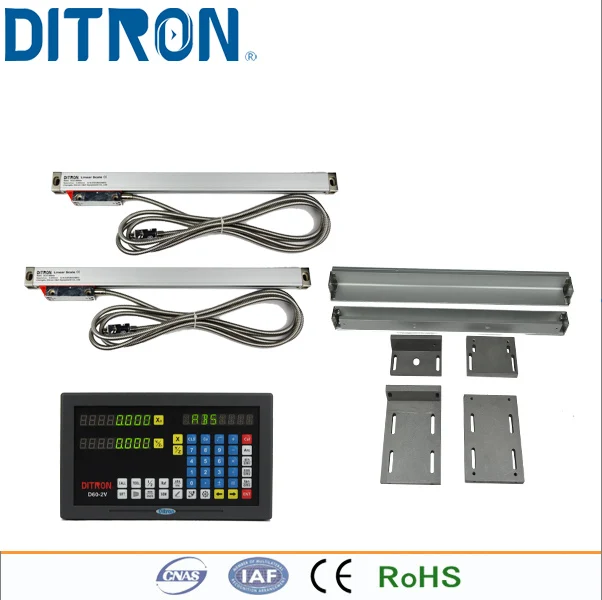 

CE certification Multi-function 2 Axis Digital Readout with Linear Scale 2pcs 50-1000mm Dro Lathe Machine