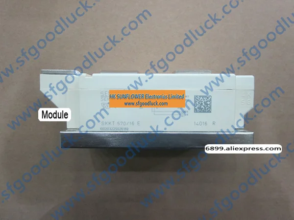 

SKKT570/16E Thyristor / Diode Module 1600V 570A Case A60b mass:approx.1400g