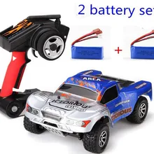 2 шт набор батарей! WLtoys A969-B 1/18 4WD Радиоуправляемый автомобиль короткий курсовый грузовик 70 км/ч RTR высокий гоночный скоростной автомобиль внедорожный автомобиль багги