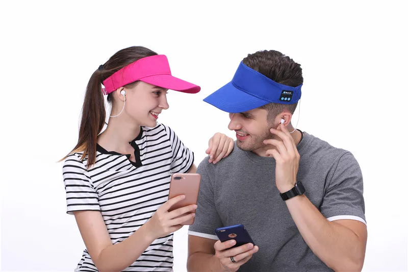 

Summer Bluetooth Hat Cap Sport Headset Cap Music Baseball Cap with Microphone for Music Listening Phone Call for Mobile/Sport