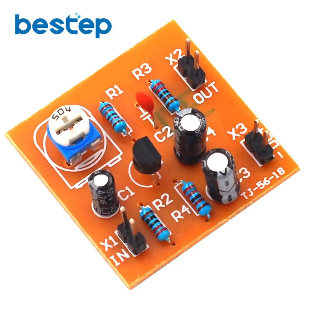 

DIY Kit DC12V Typical Division Voltage Bias Single Tube Low Frequency Amplifier Circuit Board DIY
