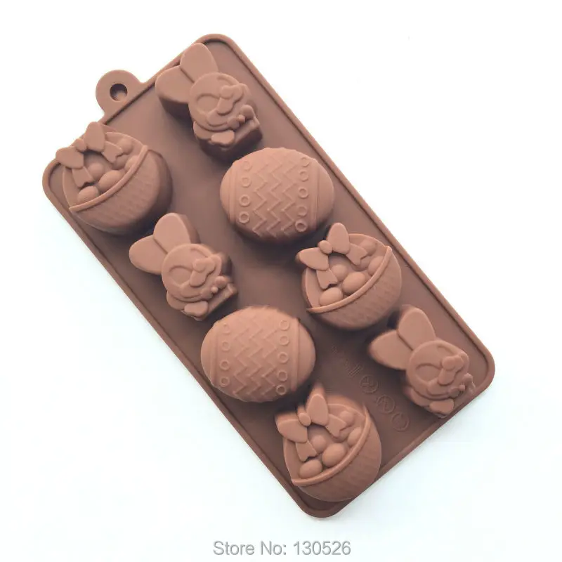 Easter Bunny Rabbit Fruit Basket Liquid State Modeling Chocolate Silicone Cake Mold Soap Molds Easter Bunny Rabbit Fruit Basket Liquid State Modeling Chocolate Silicone Cake Mold Soap Molds