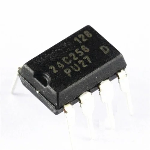 10PCS AT24C256-10PU-2.7 DIP-8 24C256 PU27 2-Wire Serial EEPROM GOOD QUALIITY