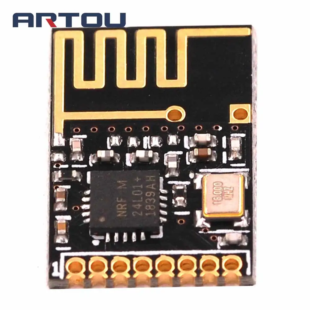 5 шт./лот SI24R1 Улучшенная мощность SMD NRF24L01 беспроводной модуль мини передачи