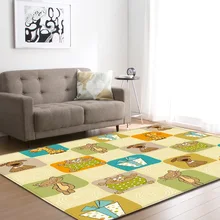 RULDGEE 1 шт. полиэстер современный ковер для гостиной кухонный коврик для спальни коврик для пола декоративный коврик