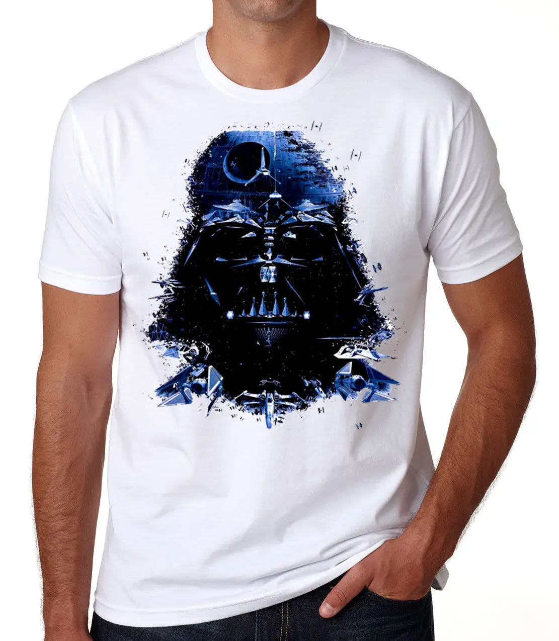 faces of darth vader t shirt