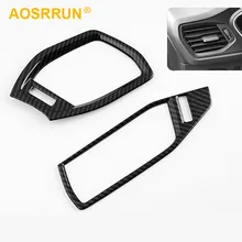 Per Ford Focus 2019 MK4 coperchio uscita scarico anteriore in fibra di carbonio stile accessori auto