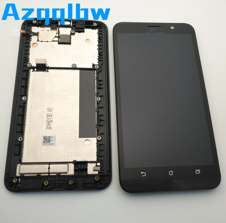 

Azqqlbw 5.5" For ASUS Zenfone2 ZE551ML LCD Display + Touch Digitizer Screen glass with frame +tools free shipping LCD Display