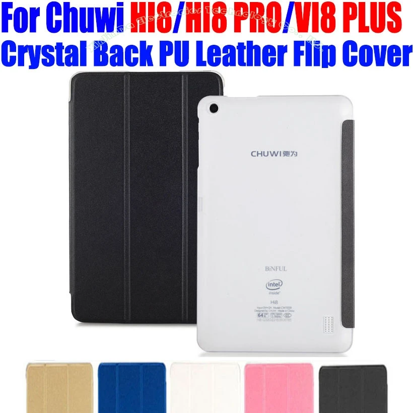 

Tablet pc Case For Chuwi HI8 PRO VI8 PLUS 8 INCH Luxury Crystal Back PU Leather Case Flip Cover For vi8 plus hi8 pro CW01