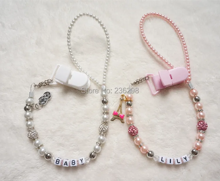 personalised soother chain