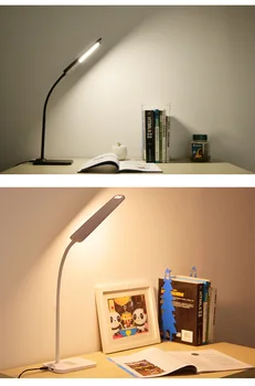 

Folding Design LED Desk Lamp Dimmable Touch Control Table Lamp Office Light with USB Charging port