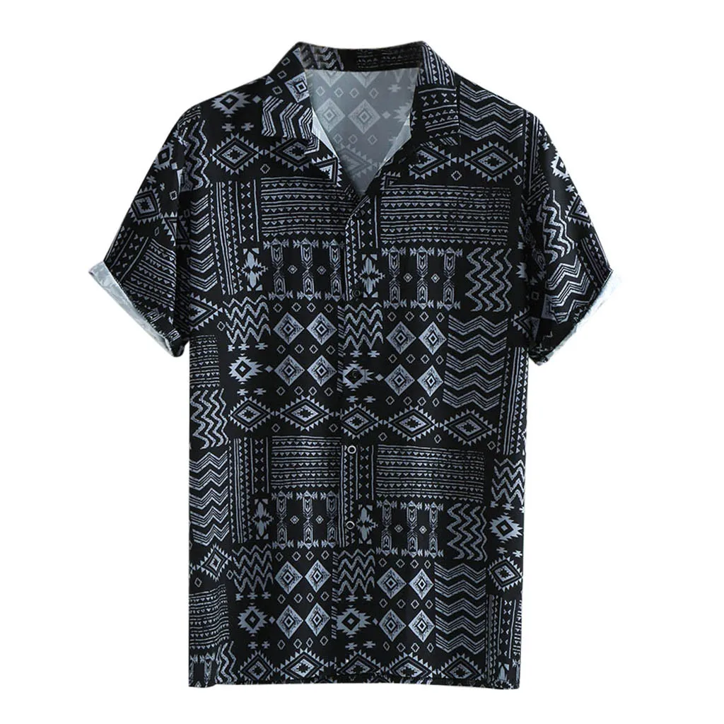 camisas estampadas vintage hombre