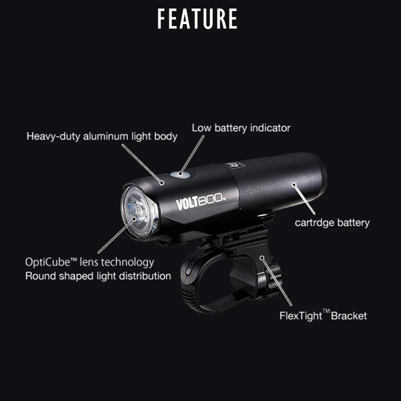 Top CATEYE Bicycle Headlight Cycling Handlebar Front Lamp Lights Bike USB Rechargeable Waterproof Lights Bicycle Accessories VOLT800 2 Top CATEYE Bicycle Headlight Cycling Handlebar Front Lamp Lights Bike USB Rechargeable Waterproof Lights Bicycle Accessories VOLT800 2
