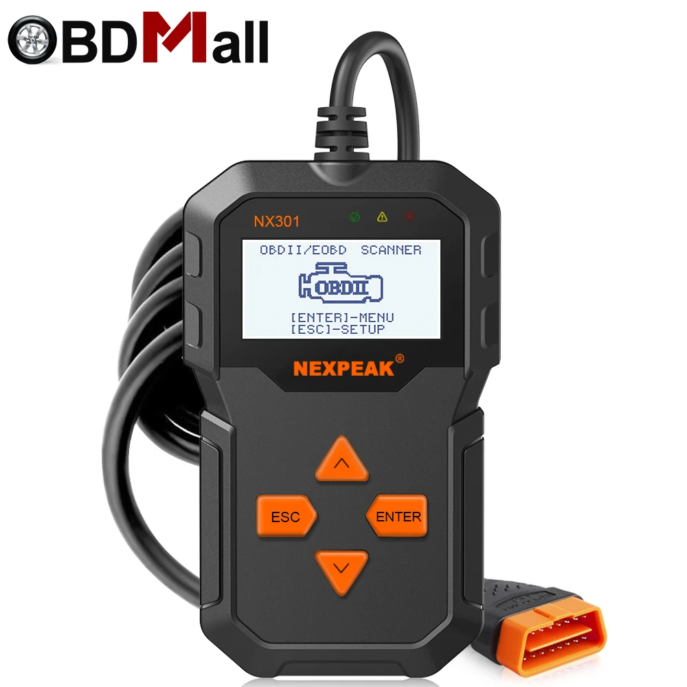 OBD OBD2 Scanner NX301 OBD 2 Car Diagnostic Tool Fault Code Reader Multi-language Portuguese PK ELM327 Universal OBDII Scan tool OBD OBD2 Scanner NX301 OBD 2 Car Diagnostic Tool Fault Code Reader Multi-language Portuguese PK ELM327 Universal OBDII Scan tool