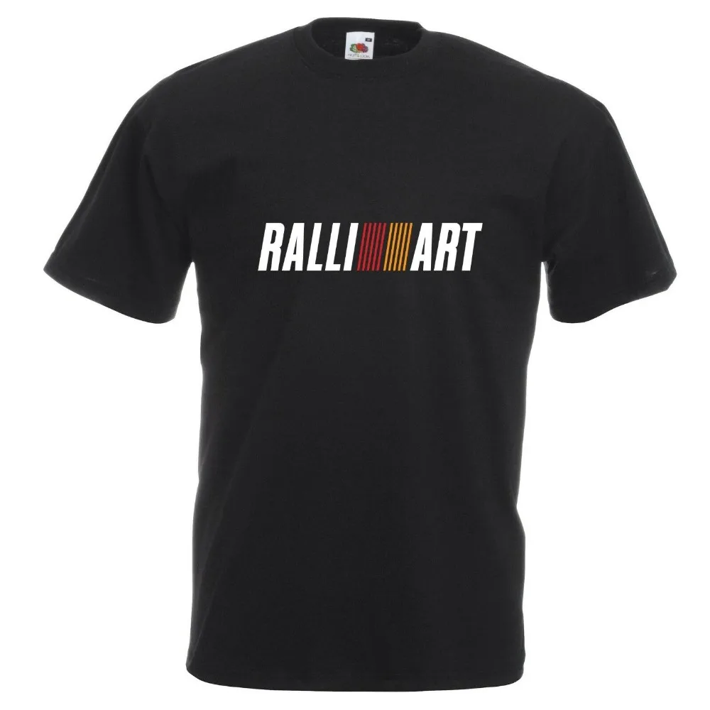 

Mitsubishi Ralliart T-Shirt Lancer Evo Car Enthusiast Free Shipping Mens New Fashion O-Neck Stylish My T Shirt
