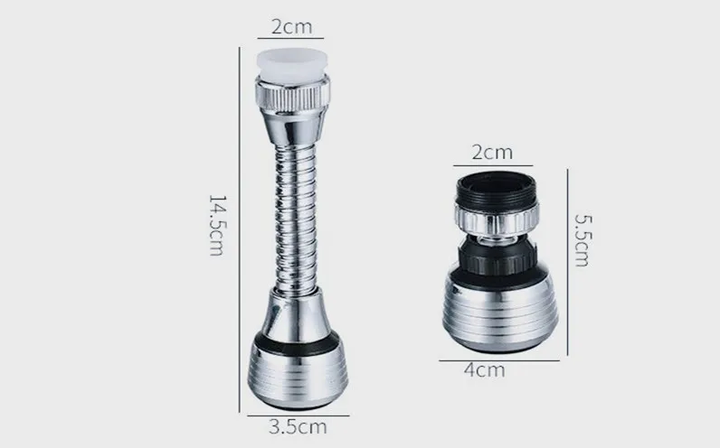 FASOTY удлинённый кран для кухни домашний удлинитель для душа 360 градусов вращение Расширенный Bubbler насадка для разбрызгивания кран разъем
