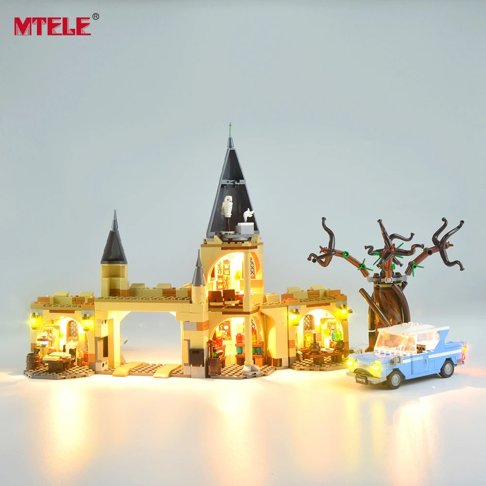 

MTELE ) Led Light Up Kit For Harry Potter Hogwarts Whomping Willow Light Set Compatible With 75953 (NOT Include The Model)