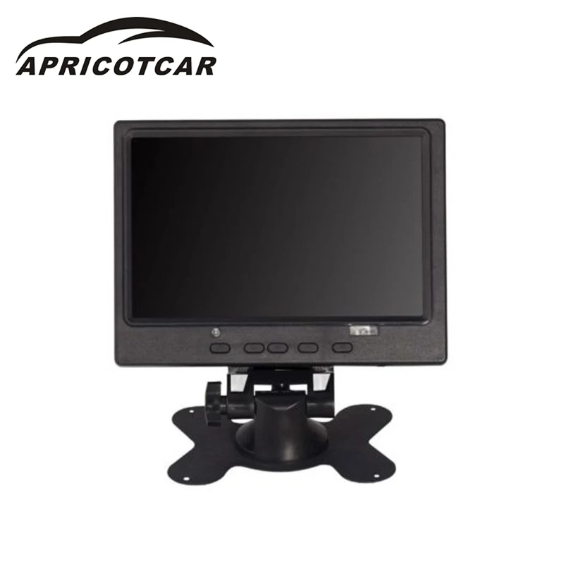 

7 inch LCD monitor Car rear view display Bright HDMI interface TFT VGA AV monitor HD Car display 1024 * 600 for raspberry PI 3B+
